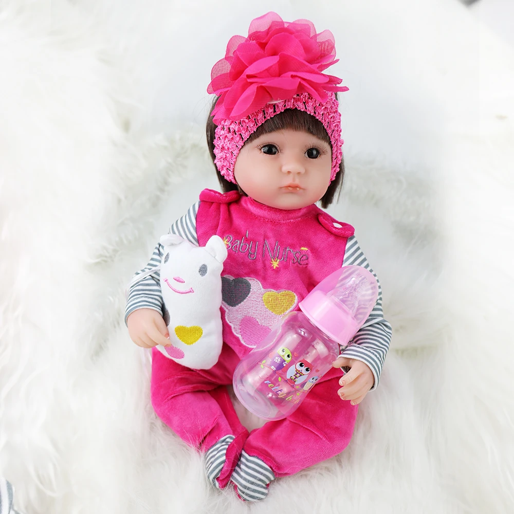 2019 New design wholesale custom vinyl plastic reborn lifelike boy baby doll for kids gift