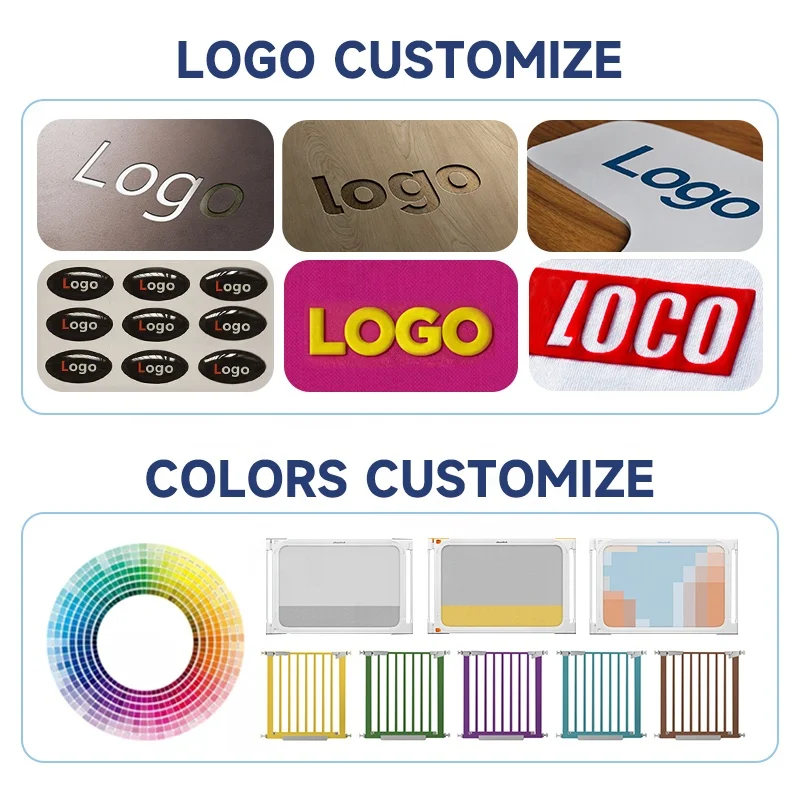 Chocchick Ready To Ship Dog Bamboo Safety Scalable Holder Wide Folding 76Inch Pet Extra Large Easy Install Metal Baby Gate