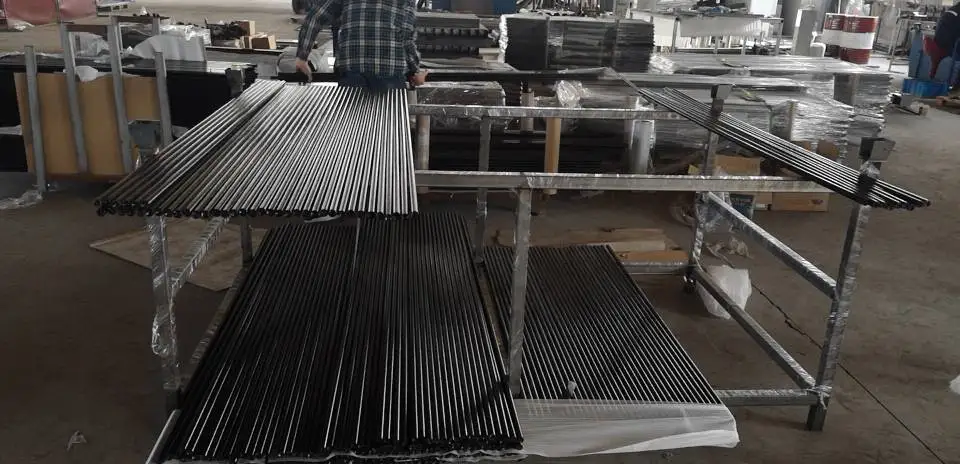 2022 Simple single steel Murphy cabinet bed small folding up and down wall bed with studio desk hardware