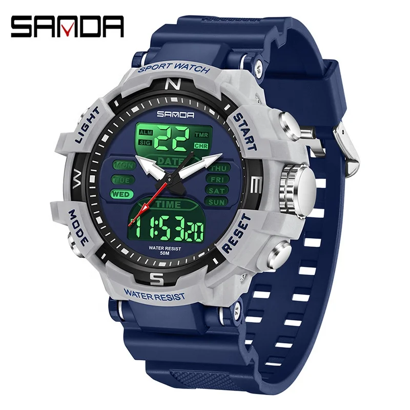 Electronic Watches for Men G-Style Military Men Digital Shock Sports Watches Waterproof Wristwatch Mens 2024