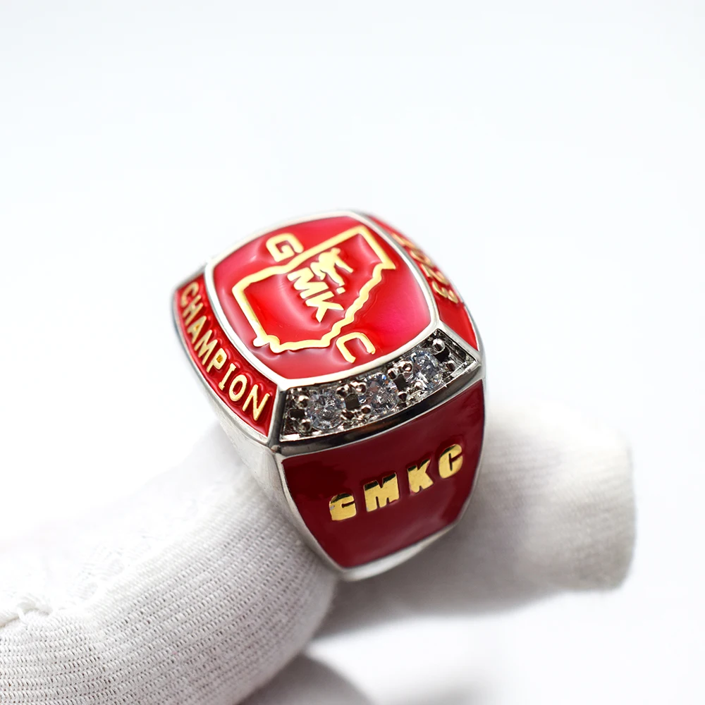 Custom Design Wholesale Cheap Champions Sports Ring Baseball Softball Youth Basketball Boxing Championship Rings Kids