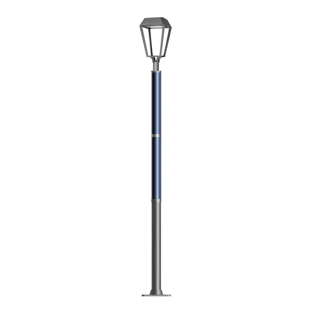 LED Solar Garden light with flexible solar Panel Wrap pole DDK-SSPL-2015