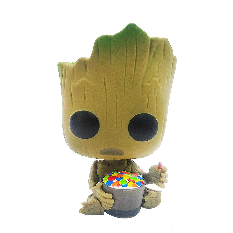 Куклы Funko POP Marvel-Мстители фигурки игрушки танос железный человек