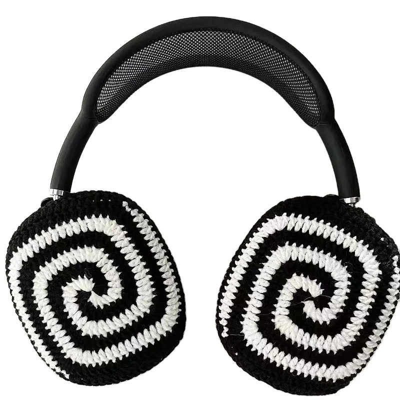 100% Hand Crocheted  Cover for AirPods Max Headphones Crochet Ear Protector Cover for Apple AirPods Max