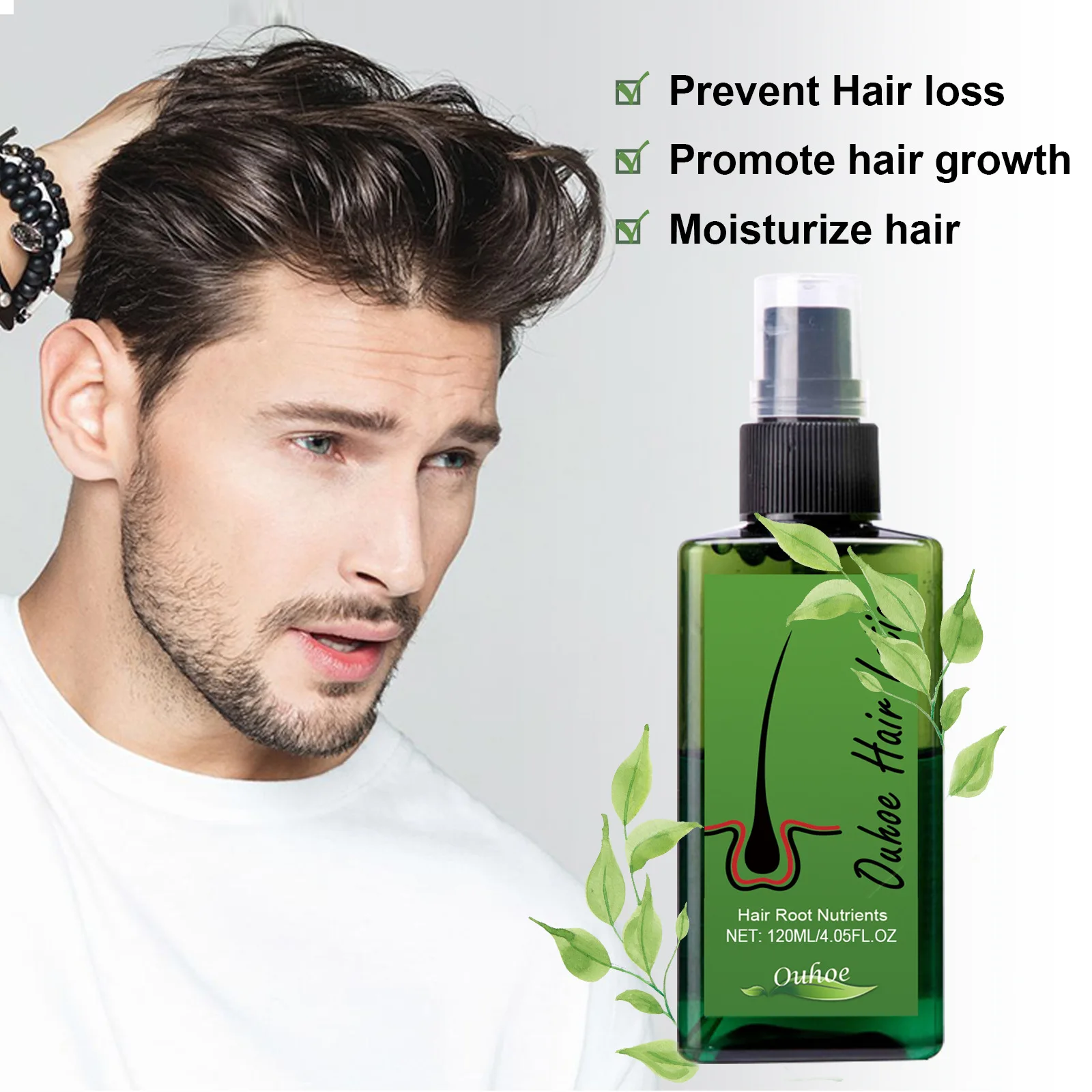 2024 Hot OUHOE Thickening Hairspray strengthens hair and restores roots