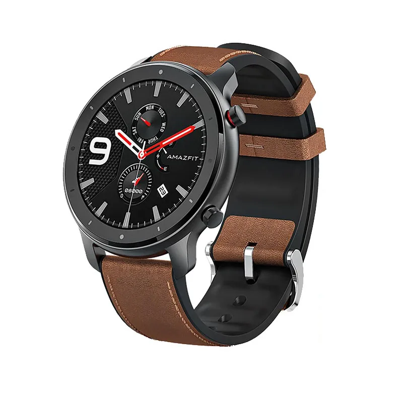 Смарт-часы Amazfit GTR, 47 мм, водостойкие до 5 АТМ, 24 дня без подзарядки