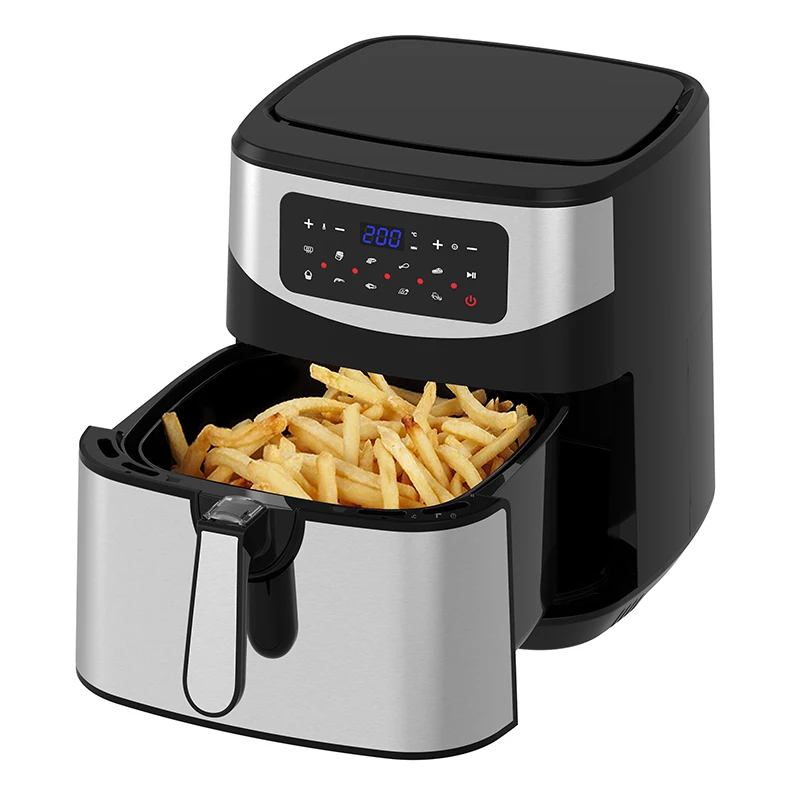 Hight Quality Multifunction Easy Clean Air Cooker Fryer Oil Free Non-Stick Fry Basket Air Fryer For Kitchen