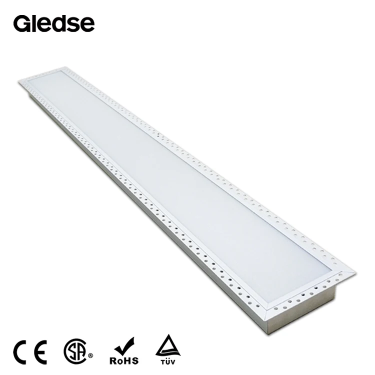 Flat Lamp Linear Fixture Led pendant Linear Light Slim ceiling 28w 36w 48w flat LED tri-proof batten light