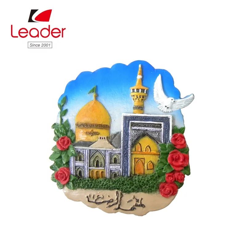 Polyresin 3D Promotional Gifts Catholic Holy Family Mary Religious Fridge Magnet