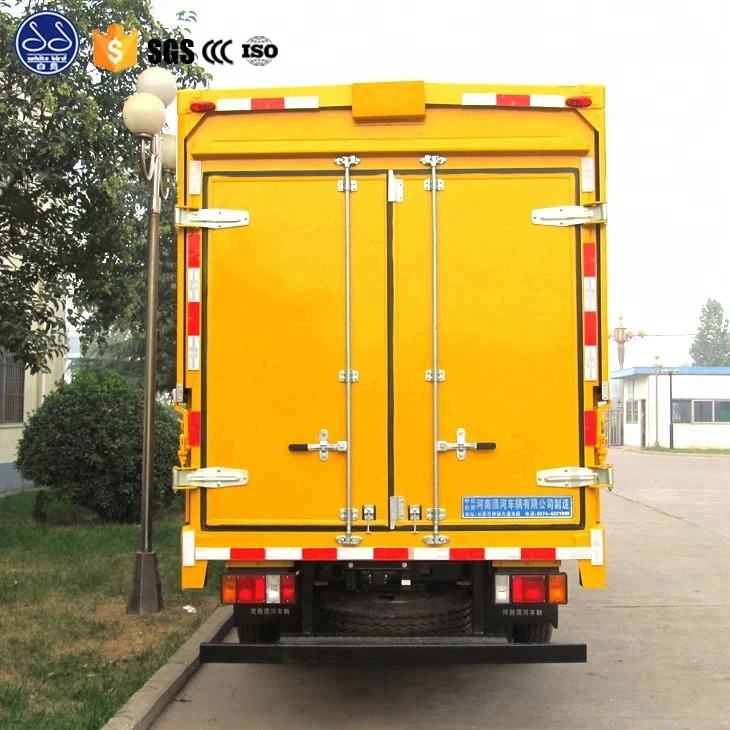 Light Weight Wing-Open Box Cargo Truck Box Van