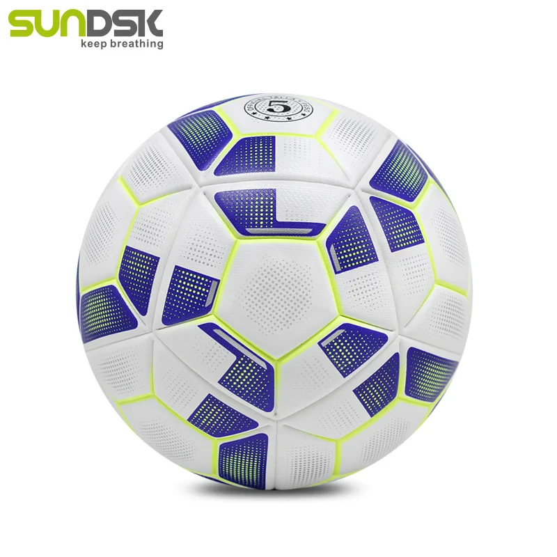 Size 5 match pu leather soccer official match ball football for training