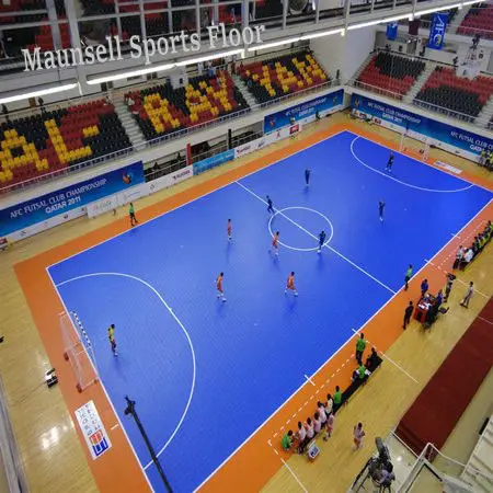 Suge PP Suspended Interlocking Flooring for Futsal Courts
