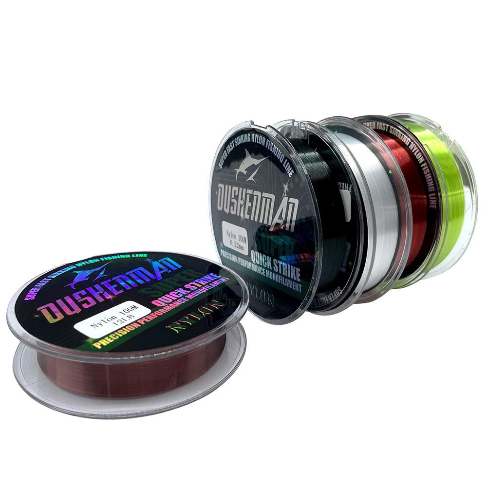 Wholesale Price All Size Sea Fishing Line Multi Color Super Strong Monofilament Nylon Fishing Line