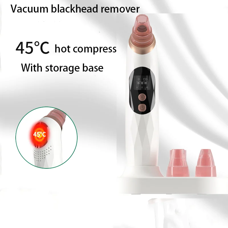 Portable Beauty Equipment Multifunction Acne Pore Machine Pore Cleaner Hot Compres Vacuum Blackhead Remover Skin scrubber