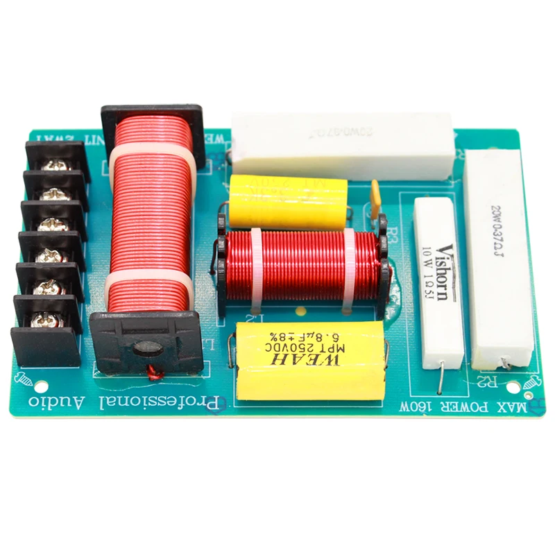 Wholesale Professional Sound Accessories Taiwan SK Capacitor 68 mm Bobbin Inductor 700 Watts Crossover Audio Speaker