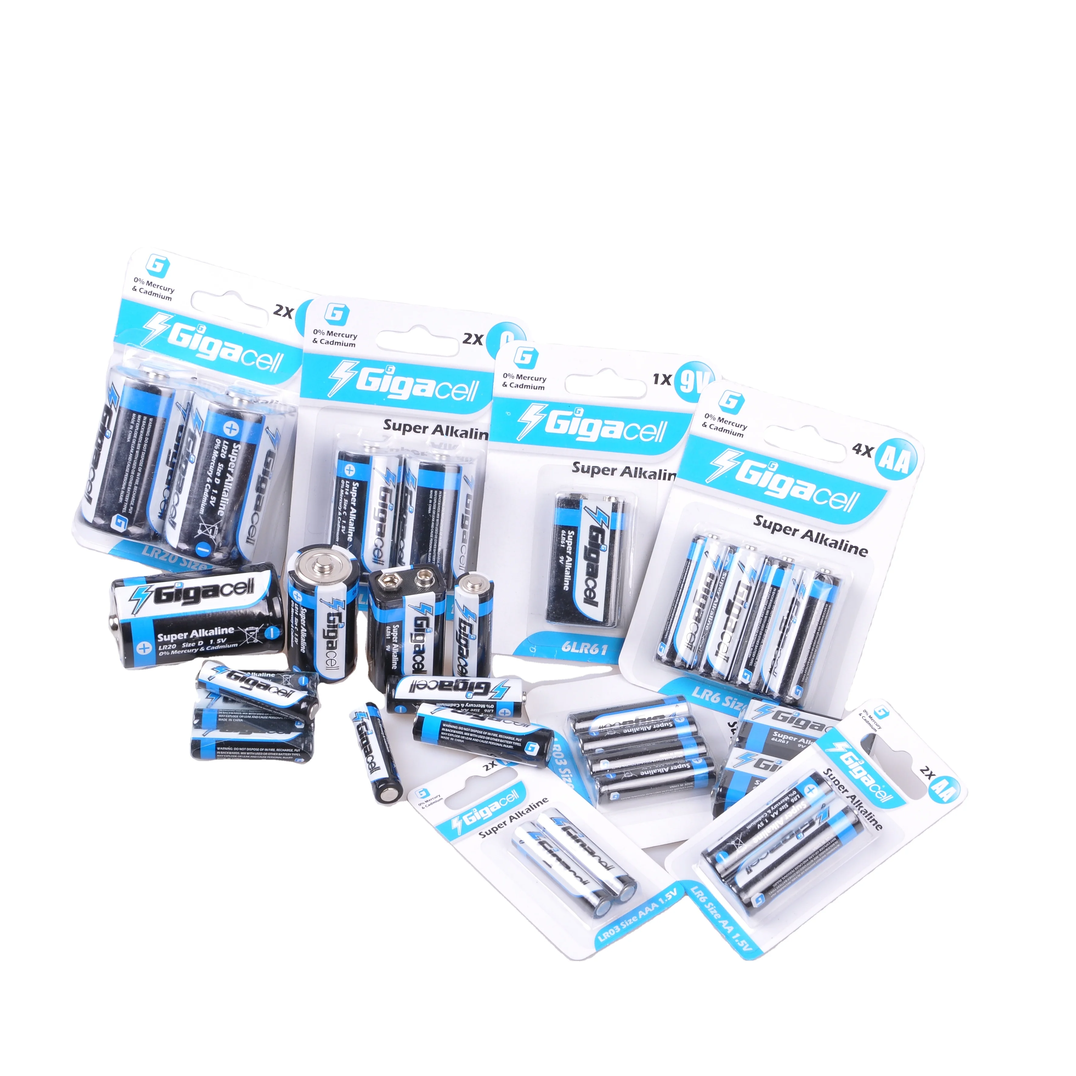 Best Quality! Super Alkaline Batteries AA  LR03 LR6 LR14 LR20 Alkaline Batteries Alkaline Batteries