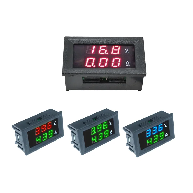Accessories Car Digital Temperature Para Auto 12V Voltmeter Waterproof Dc Volt Meter Voltage And Amp Meter