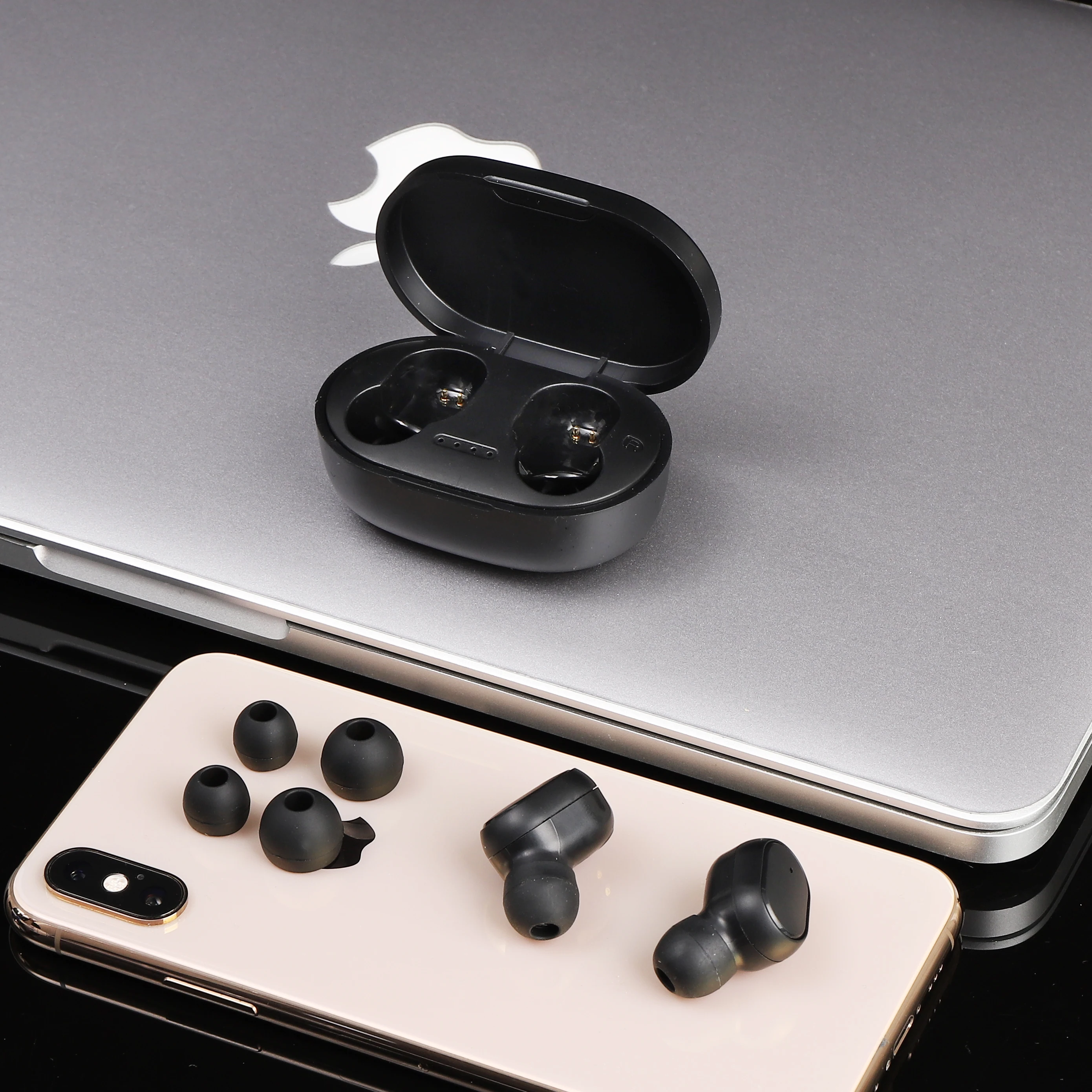  Новые электронные беспроводные наушники A6S Air dots наушники-вкладыши 5 0 TWS гарнитура с шумоподавлением и