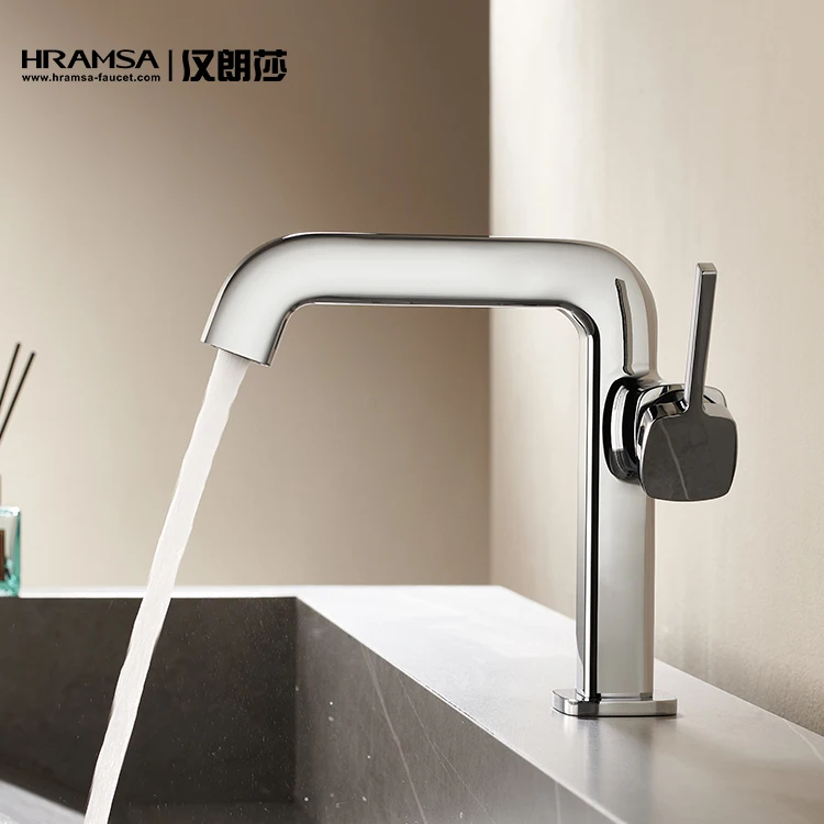 2024 New basin faucet new brass bathroom faucet basin mixer with heavy main body