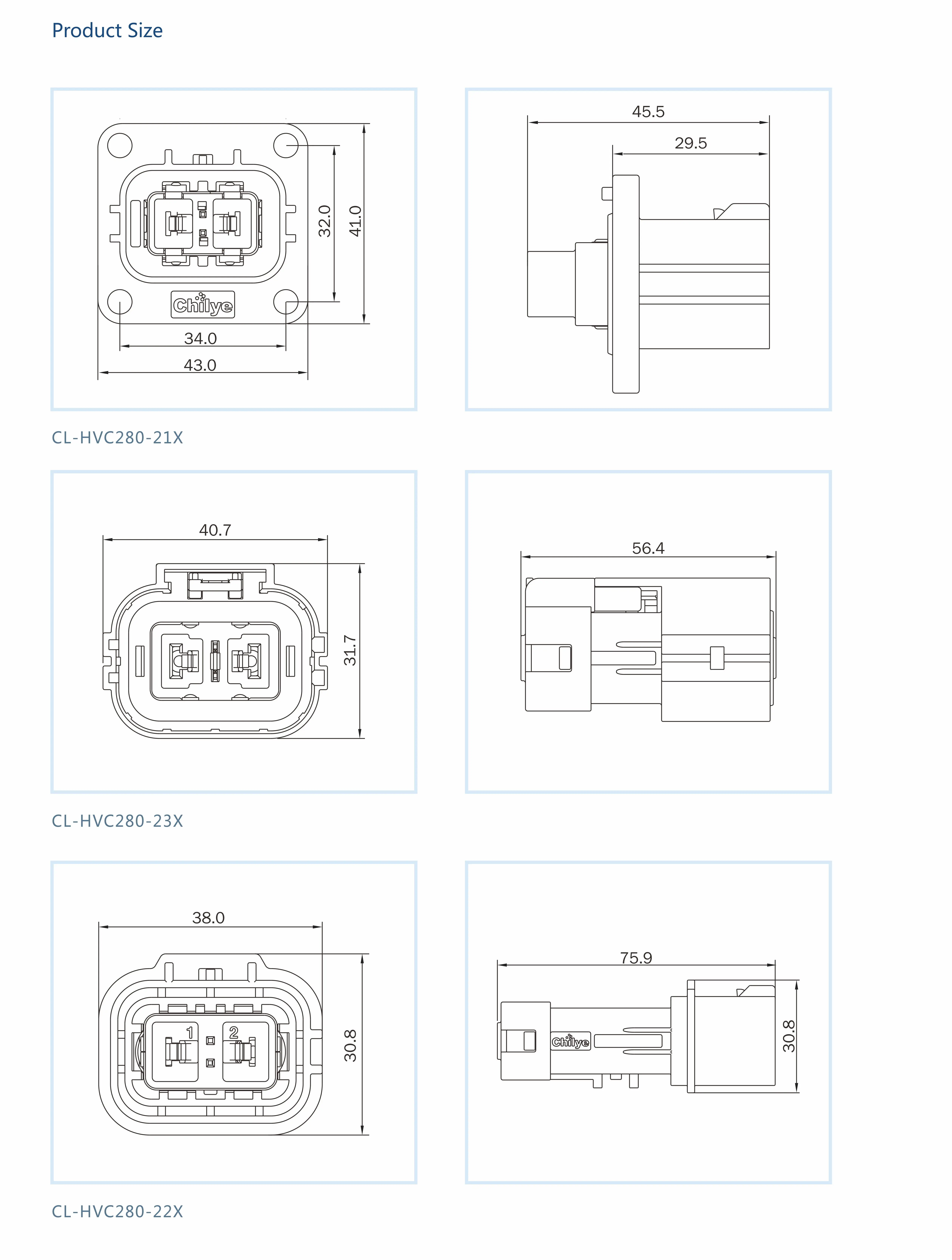 
Security Economical High quality high voltage busbar connectors high voltage connector orange 