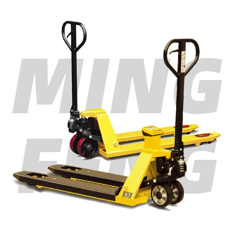 
mingfeng Hand Hydraulic Pallet jack Truck weliftrich china manual hand mini forklift prices 