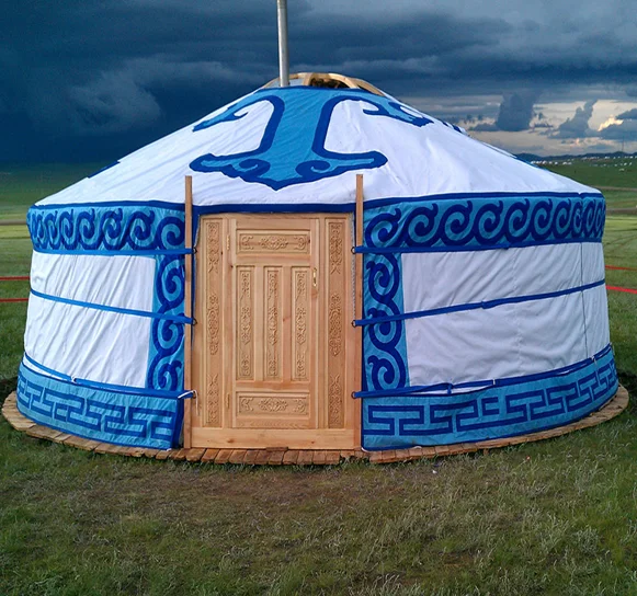 Aluminium bamboo Mongolian Yurt