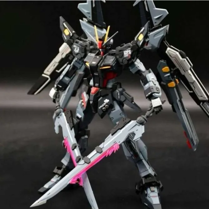 Anime Gunpla Hg1/144 Dark Assault Freedom Fate Figure Assembled Toys Decoration Gift Robot Gundam Action Model Figureals