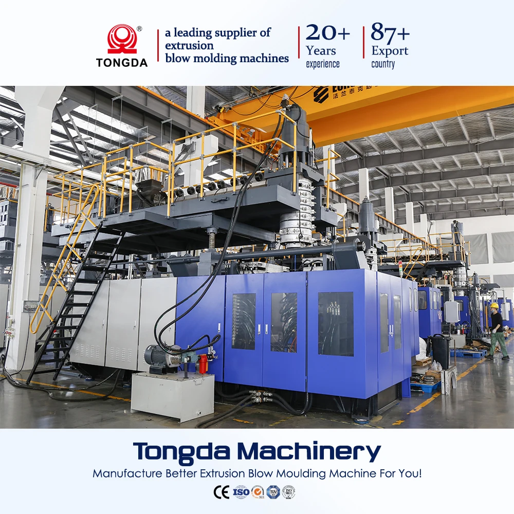 TONGDA TDB250F Hdpe Drum Making Machine Plastic Drum Blow Molding Machine