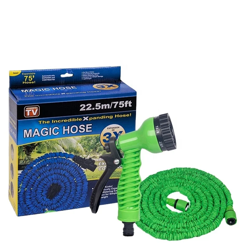 
Best Selling Lightweight Expandable Garden Hose Water Hose with High Pressure Magic Hose 