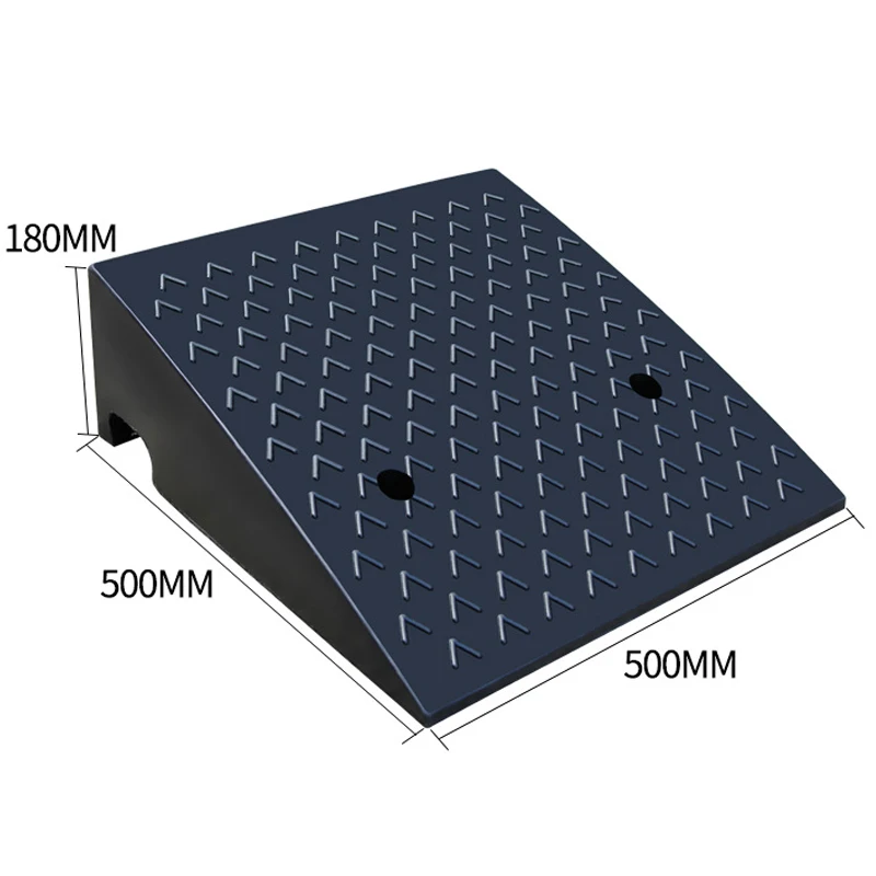 180mm Height Driveway sidewalk Non-Slip Car truck trailer buses forklift vehicle safety passing kerbside threshold  Rubber Curb