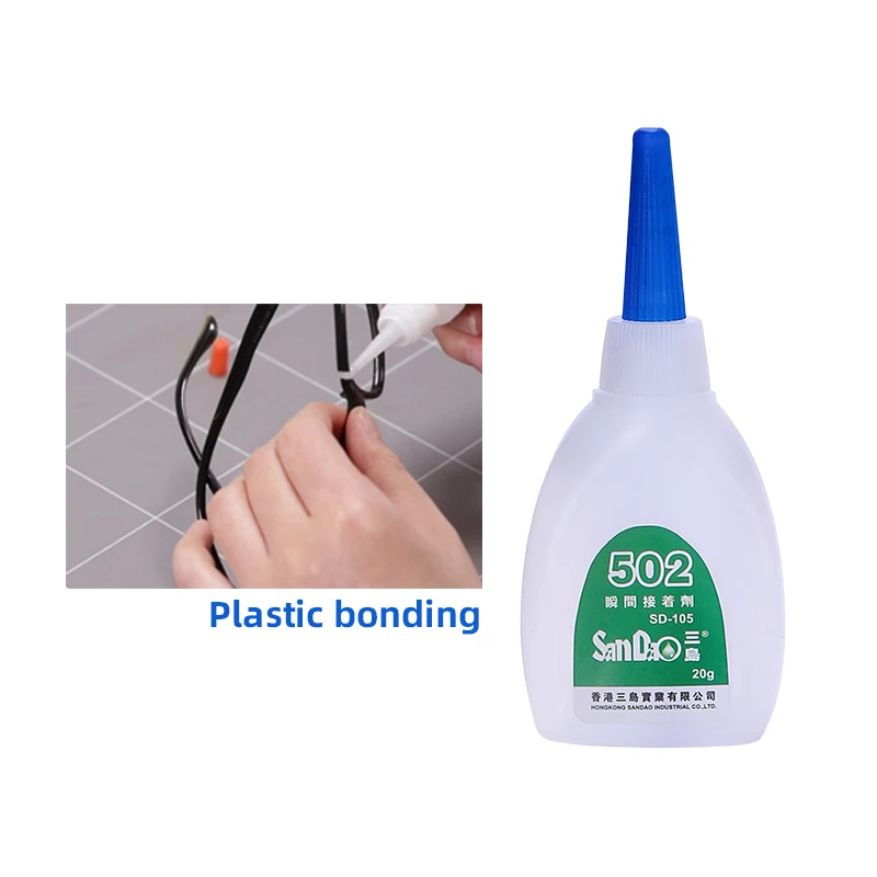  SD502-105 Cyanoacrylate Adhesive Fast Super Glue Other Adhesives Transparent One Component Metal Glass Plastic