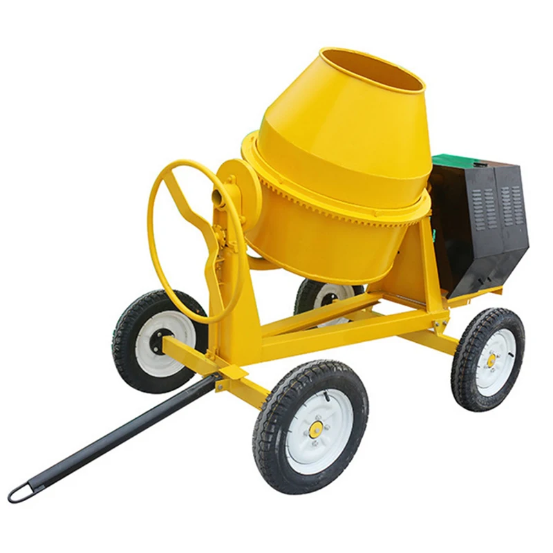 Factory direct supply 160-350L Small Concrete Cement Mixer machines for Construction Mini electric petrol diesel Mortar Mixer