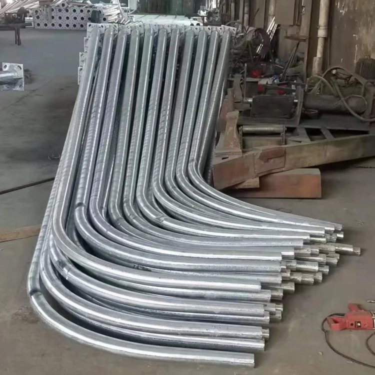 Manufacturer outdoor waterproof 8 meter height street light poles for street lighting