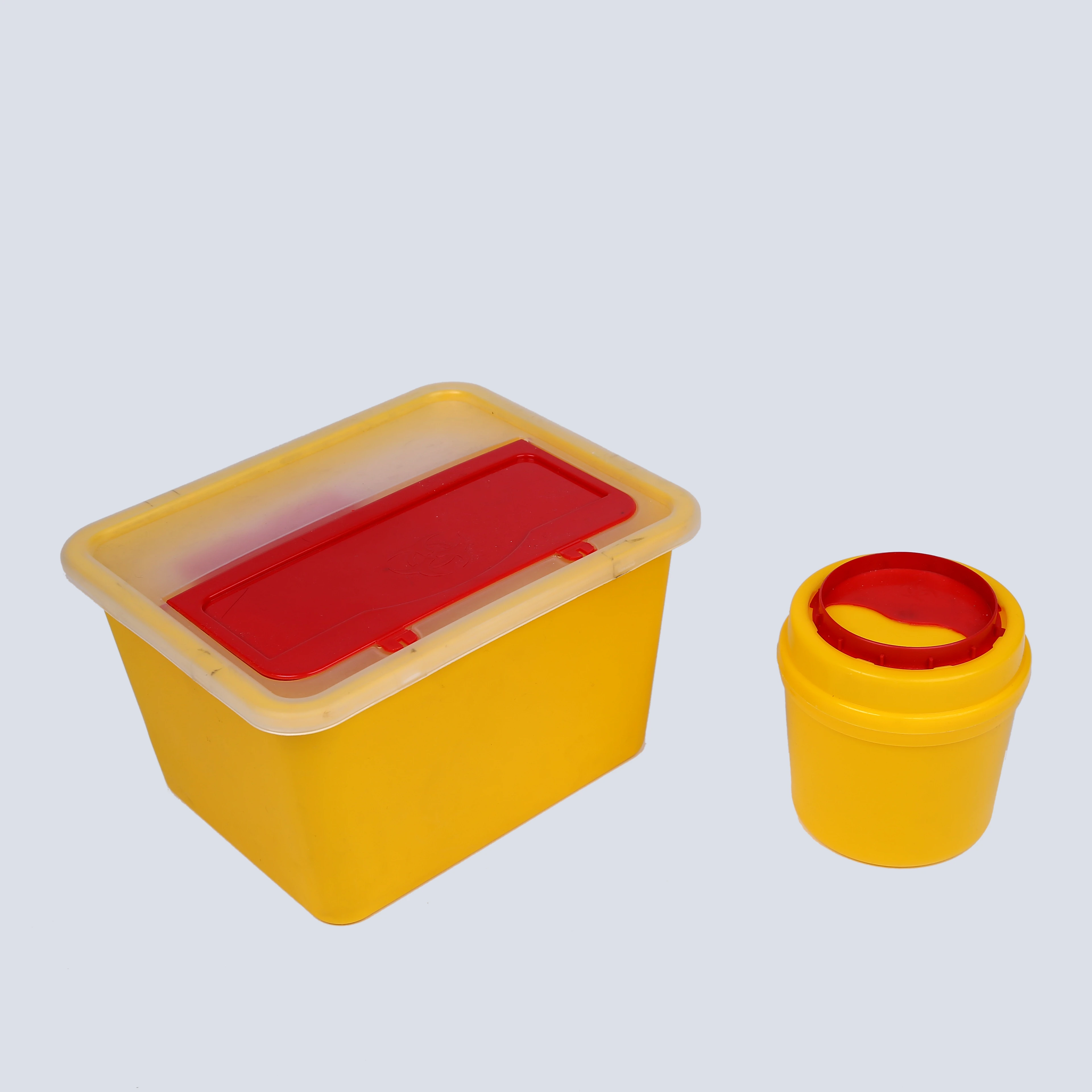 
Plastic Sharp Disposal Box, Sharps Container Sharp Box Medical Waste Container 