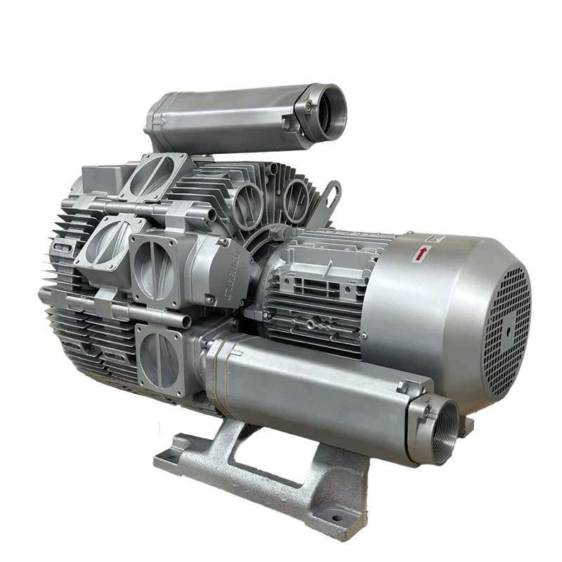 Factory Supply 3RB Series Vortex Air Pump High Pressure Side Channel Powerful Blower for Oil and Toxic Gas Industry