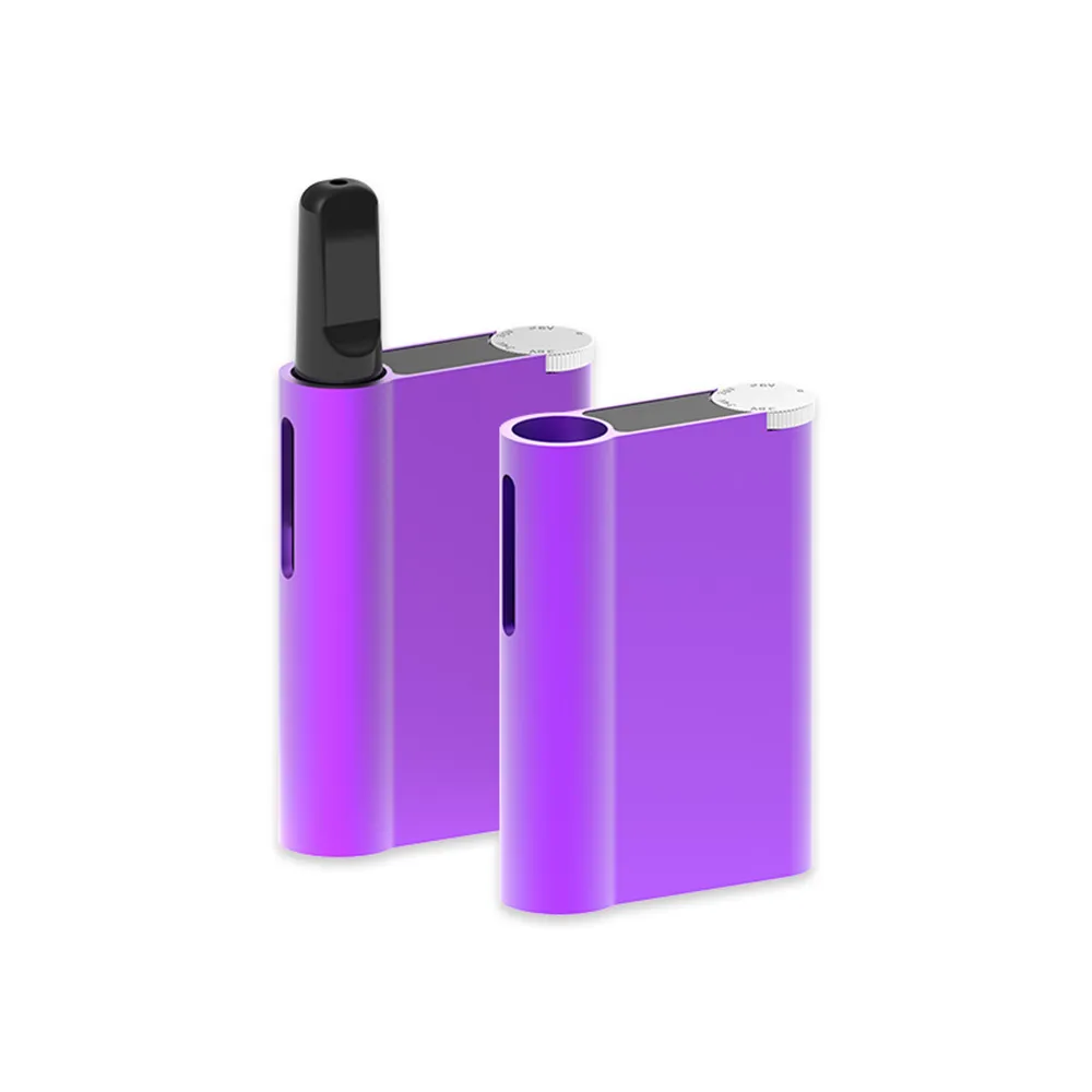 Hot selling portable metal vape mod batteries buttonless oil vaporizers with twist dial