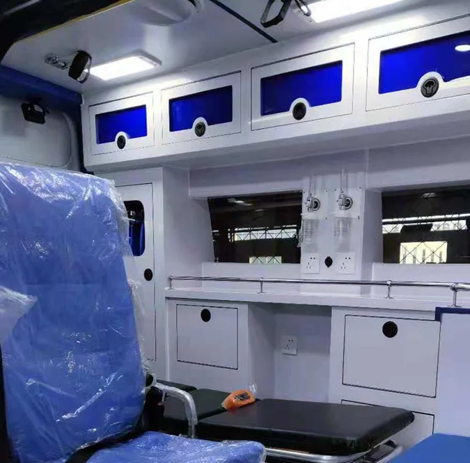 Hiace ambulance interior conversion