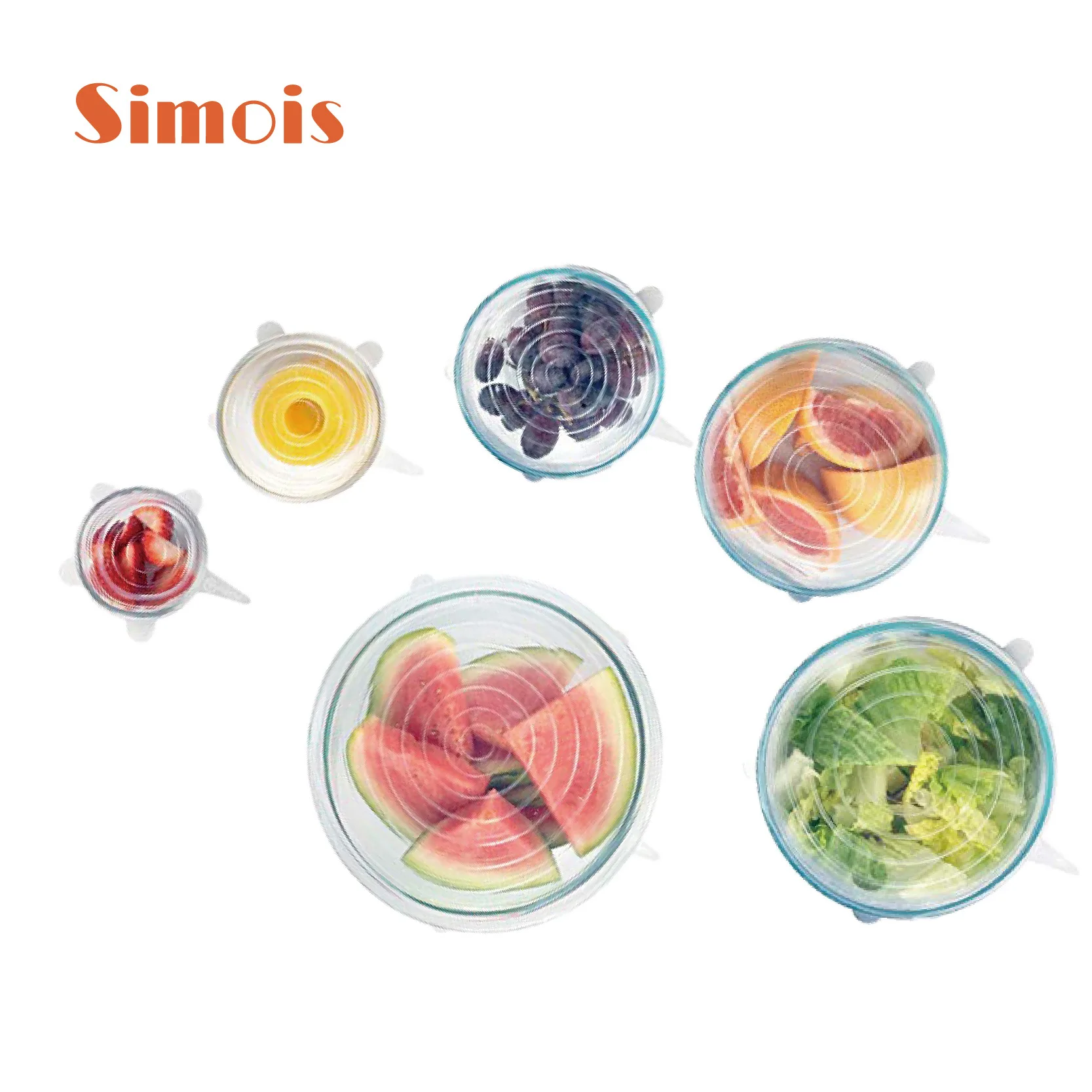 Hot Sale household 100g Reusable Food Grade Preservative Stretch Film Stretch Silicone Food Covers