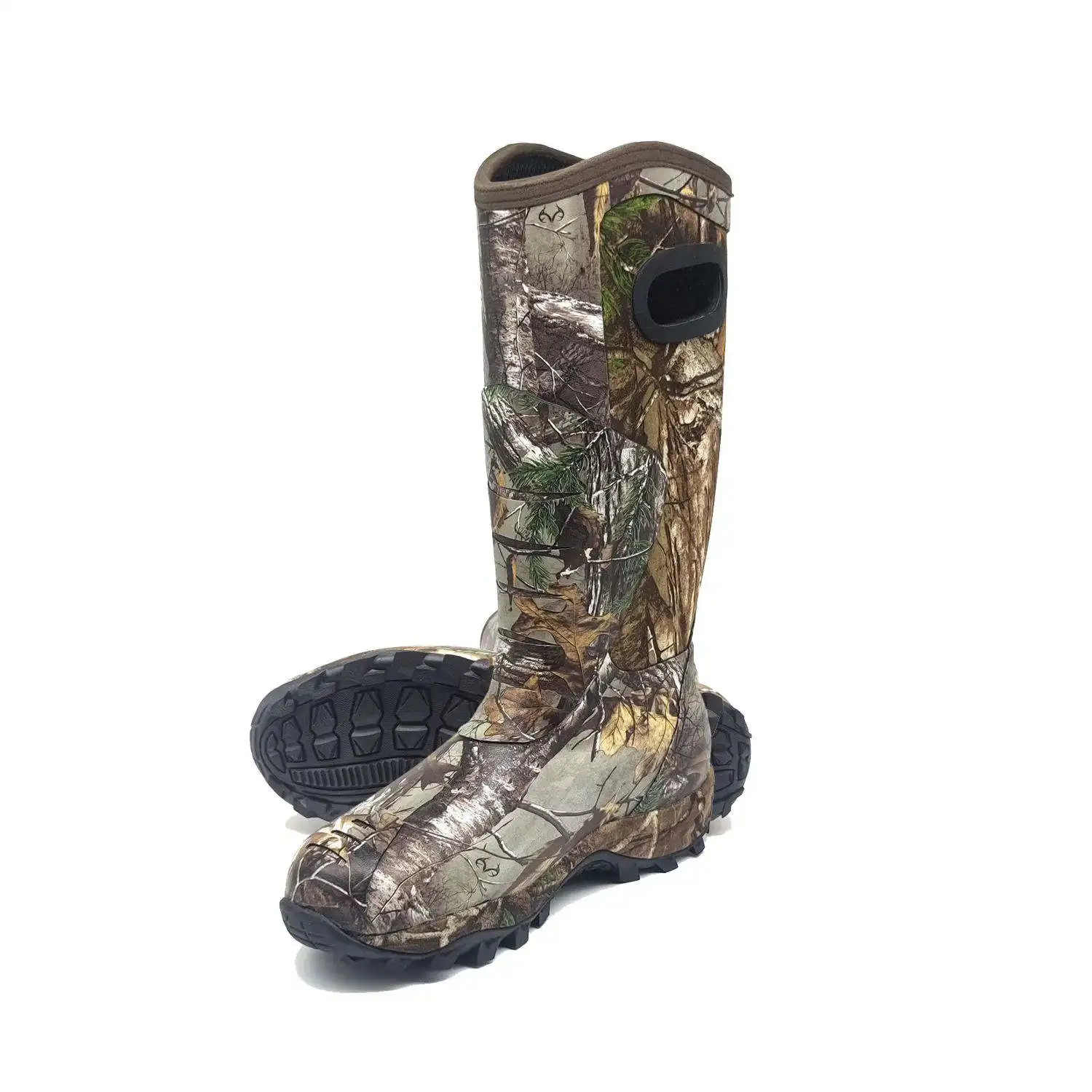 Camouflage Jungle Neoprene Hunting Insulated Warm Rubber Rain Boots