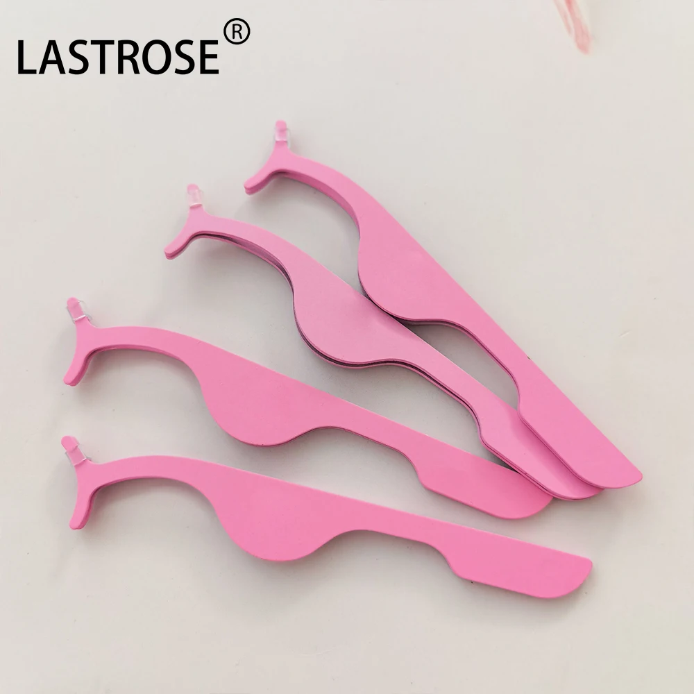 Пинцет для наращивания ресниц из нержавеющей стали с расческой золотисто-розового золота аппликатор бровей набор