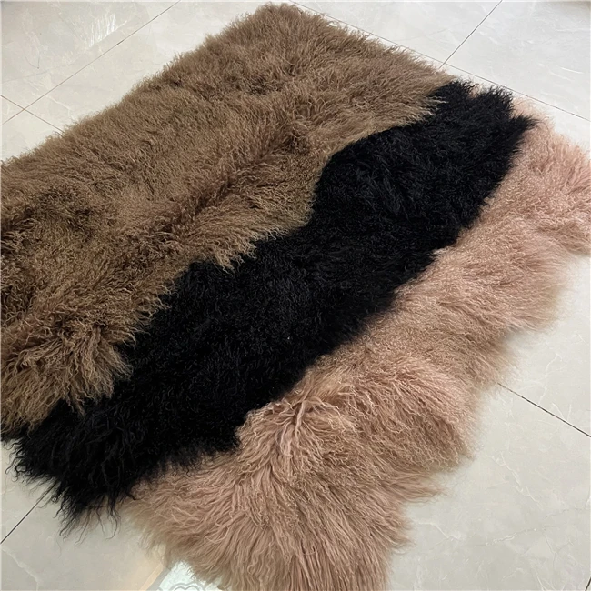 Blanket Real Fur Rug For Living Room