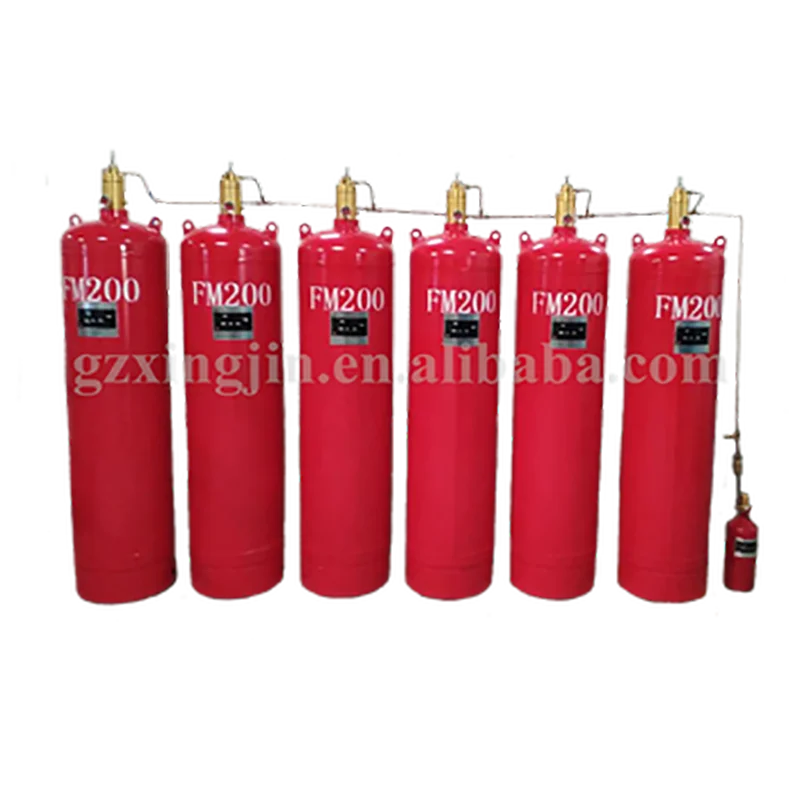 Hfc-227ea / Fm200 fire fighting equipment Gaseous Fire Extinguishing System FM200 Fixed Fire Suppression System
