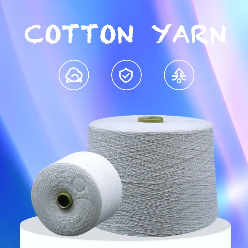 BCI 60S/1 Chinese Cotton Combed Compact Spun 100% Raw BCI GRS Cotton Yarn