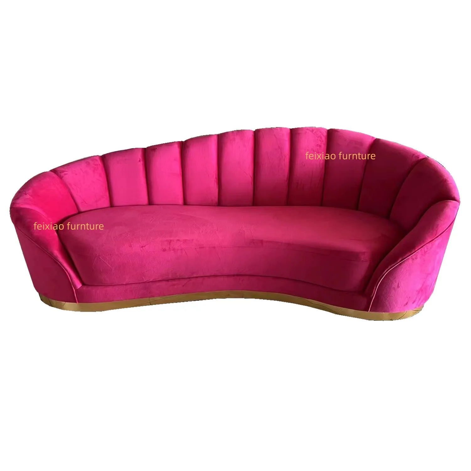 hot sale hotel sofa hot pink sofa wedding sofa