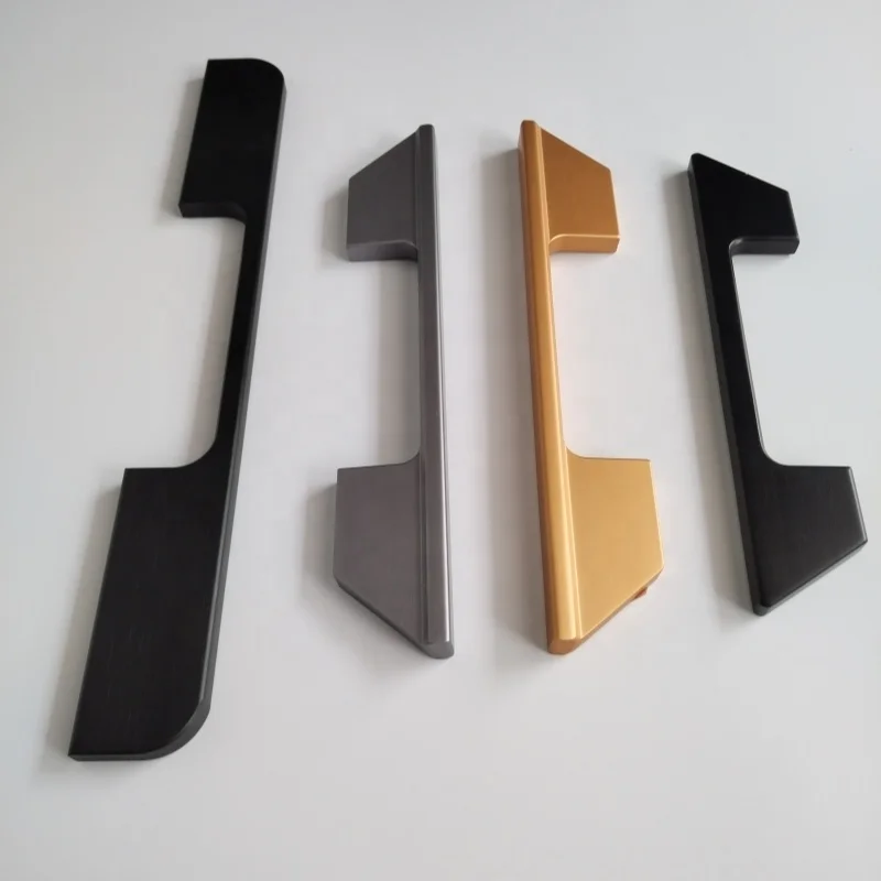 Factory direct sale aluminum pull wardrobe cabinet handle with low price