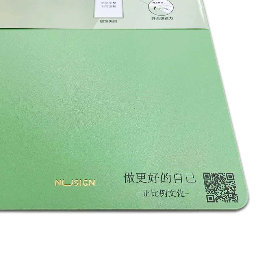 luminescent UV laser marking machine label wood plastic steel and iron factory plastic file holder OR code advertisement