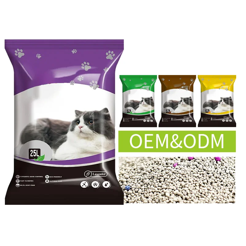 Bentonite Cat Litter with Diverse Shapes Latest Competitive Pricing for Cat quick delivery good service