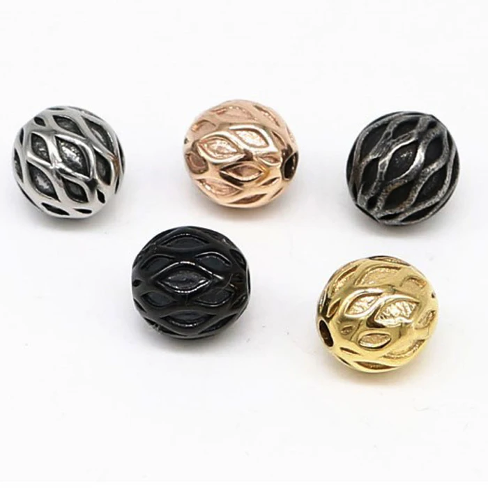 Wholesale High Quality Custom Stainless Steel Spacer Beads for Bracelet