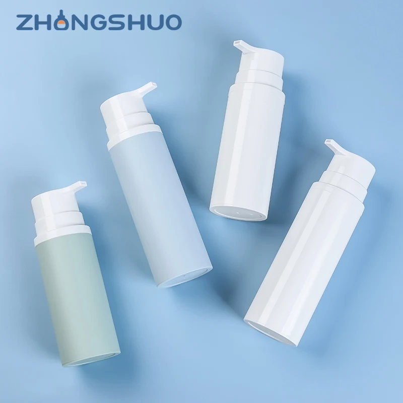 luxury pp airless pump bottle 200ml 250 ml eye cream airless pump bottle lotion cosmetic package container for skincare