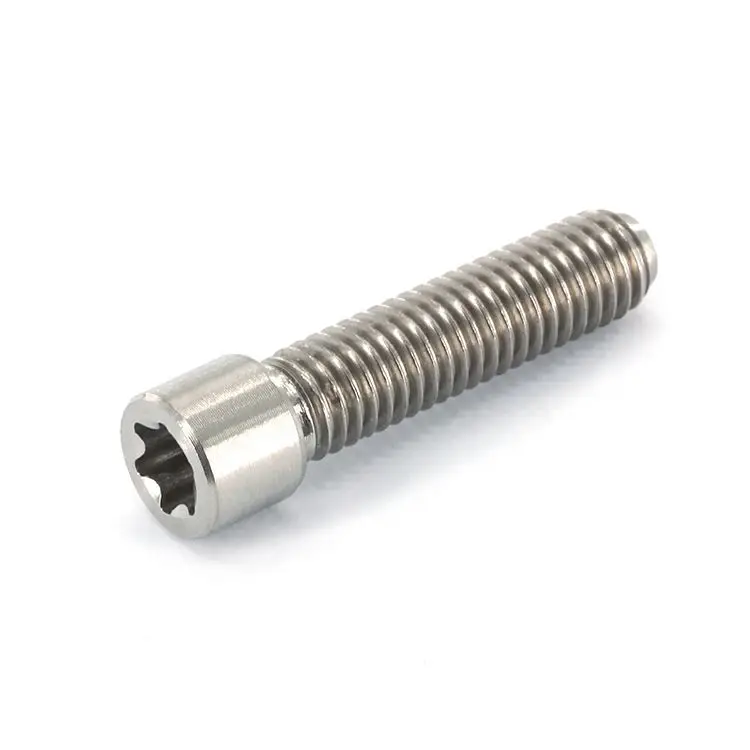 ODM Torx Head Titanium Anti-theft Screws metric m2 m3 m4 bolts alloy hex socket head cup screw for machine GR5 DIN 912 Screws